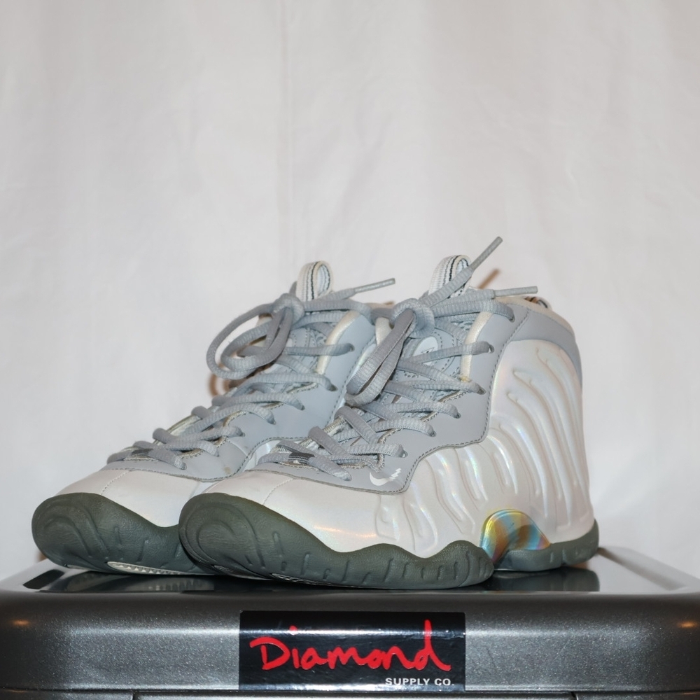 Nike Little Posite One GS "Rainbow Pixel" - Picture 3 of 9